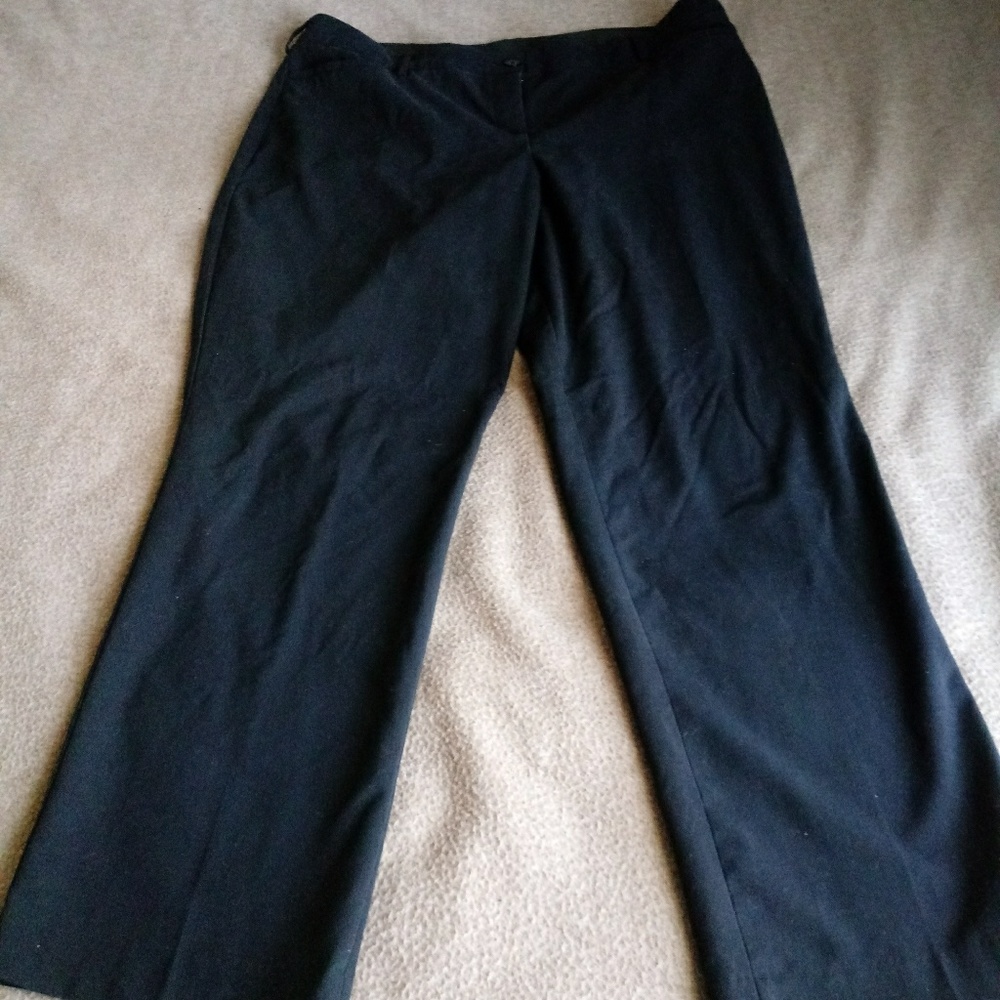 Lane Bryant dress slacks in black